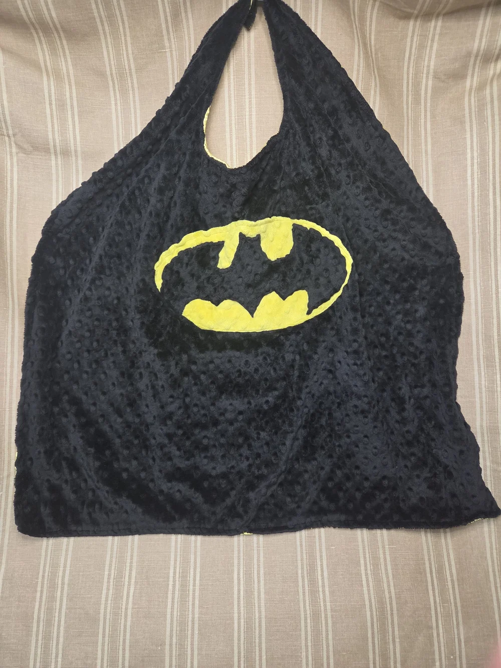 Kids Batman Cape - Minky Plush Fabric